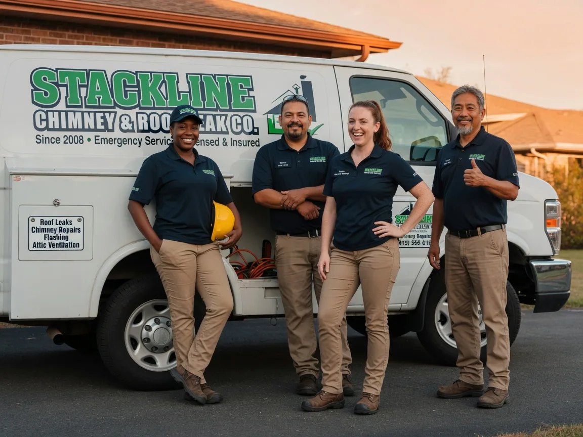 Chimney flashing repair company in Newburg, ND